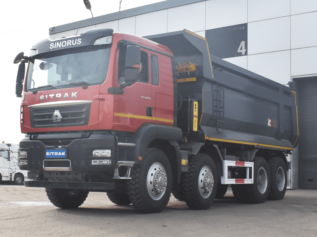 Самосвал SITRAK C7H 8X4 V=26м3